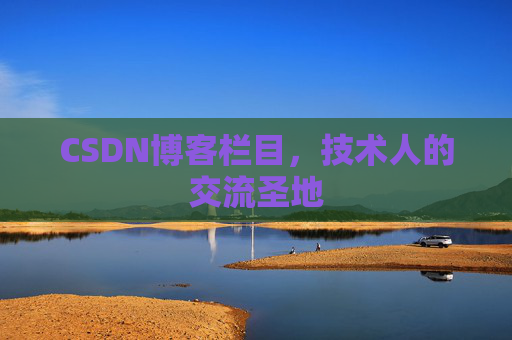 CSDN博客栏目，技术人的交流圣地